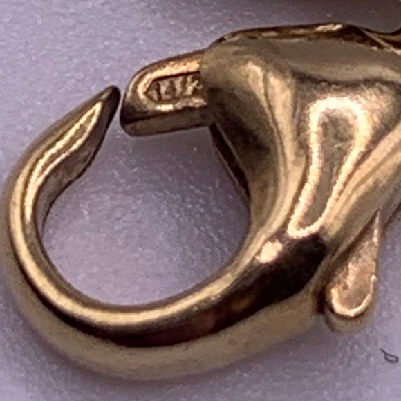 Turchin Hallmarked RARE Gold, Freshwater Pearl & Mother of Pearl Wrap Bracelet - Picture 9 of 15